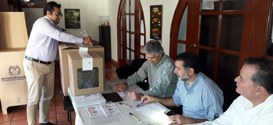 Consulado de Colombia en Managua dio apertura oficial a elecciones en el exterior para Congreso de la República
