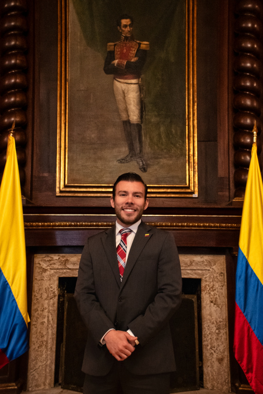 Foto del Cónsul de Colombia en Managua
