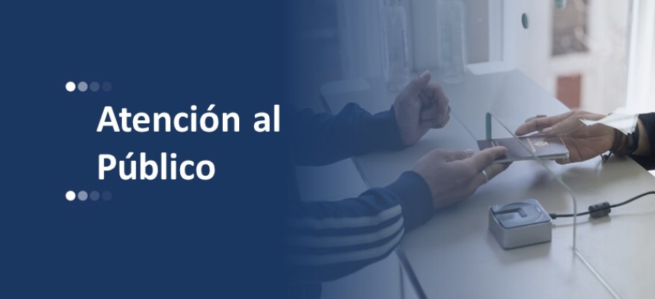 Embajada de Colombia en Nicaragua y su sección consular no tendrán atención al público los días 1 y 2 de mayo de 2025