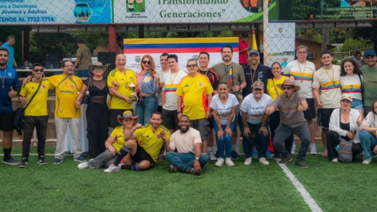 Colombia celebra su independencia en Nicaragua con integración, cultura, deporte y emprendimiento